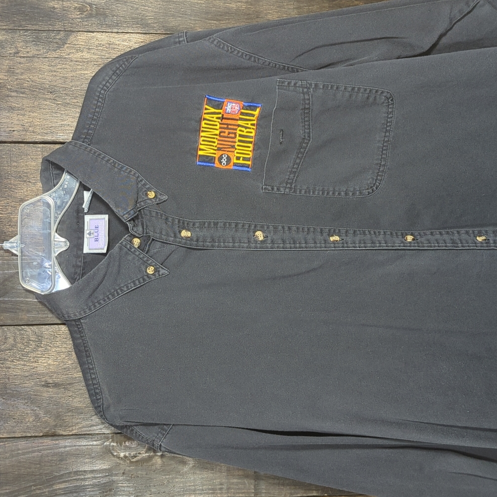 Vintage Monday Night Football crew dress shirt XL ABC NFL